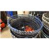 Image 2 : 5 LADNER COMMERCIAL STAINLESS STEEL STACKING MESH PRAWN TRAPS