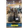 Image 1 : 3 PAIRS OF SIMMS MEN'S TRIBUTARY BOOTS - RUBBER ONES SIZE 12, 2 SIZE UNKNOWN