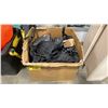 Image 1 : BOX OF COMMERCIAL HANDHELD RADIO CHEST HARNESSES & LANYARDS
