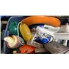 Image 5 : LARGE PLASTIC BIN OF BOAT FLOATS / BUMPERS, & SEI INDUSTRIES WATER BAGS *BIN INCLUDED*