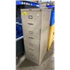 Image 1 : COMMODORE BEIGE METAL 4 DRAWER STANDARD FILE CABINET