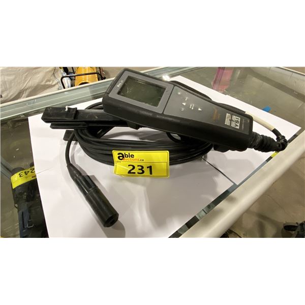 XYLEM YSI PRO30 PROFESSIONAL SERIES HANDHELD DIGITAL CONDUCTIVITY METER WITH CABLE