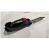 Image 4 : SMALL MUSTAD DIVING KNIFE IN PLASTIC SHEATH, & 2 LARGE DIVING KNIVES WITH PLASTIC SHEATHS