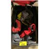 Image 1 : BIN OF ASSORTED MUSTANG SURVIVAL ADULT AUTOMATIC INFLATABLE LIFE JACKETS *BIN INCLUDED*