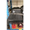Image 1 : BLACK MESH COMMERCIAL 5' X 24' EVENT / CARGO COVER TARP