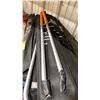 Image 2 : STACK OF EJG 36" PROFESSIONAL FLOGGING STICKS IN SOFT TRANSPORT BAGS