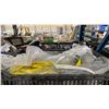 Image 6 : 10 PLASTIC BINS OF ASSORTED PPE PROTECTION PRODUCTS *MUST TAKE ALL, BINS INCLUDED*