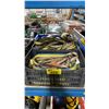 Image 1 : 2 PLASTIC BINS OF INDUSTRIAL SLINGS / LIFTING STRAPS *BINS INCLUDED*