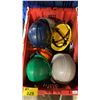 Image 2 : PLASTIC BIN OF ASSORTED INDUSTRIAL SAFETY HARD HATS *BIN INCLUDED*