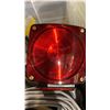 Image 4 : 2 PLASTIC BINS OF ASSORTED SERVICE LIGHTS, RADIOS, & VEHICLE ELECTRICAL ITEMS *BINS INCLUDED*