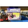 Image 4 : BLUE PLASTIC BIN OF SAFETY GEAR & BOOT CHAINS *BIN INCLUDED*
