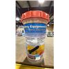 Image 5 : BLUE PLASTIC BIN OF SAFETY GEAR & BOOT CHAINS *BIN INCLUDED*