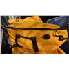 Image 4 : BLUE PLASTIC BIN OF ASSORTED MOUNTAIN EQUIPMENT COMPANY DRY BAGS *BINS INCLUDED*