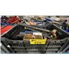 Image 1 : 2 PLASTIC BINS OF ASSORTED INDUSTRIAL HAMMERS & HAND TOOLS *BINS INCLUDED*