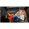 Image 5 : 2 PLASTIC BINS OF ASSORTED INDUSTRIAL HAMMERS & HAND TOOLS *BINS INCLUDED*