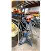 Image 2 : 3 BROWNELL 20,000 LBS CAPACITY ADJUSTABLE LARGE MOTORBOAT STANDS & 1 SMALL  BROWNELL 20,000 LBS