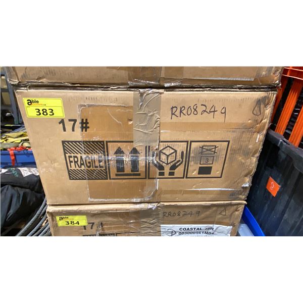 DBC MARINE SAFETY SYSTEMS INFLATABLE 930MM X 680MM X 350MM COASTAL EMERGENCY RAFT IN HARD STORAGE