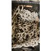 Image 3 : PALLET OF HEAVY DUTY INDUSTRIAL BRAIDED CABLE, LIFTING CHAINS, & VARIOUS VEHICLE TIRE CHAINS