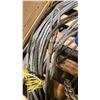Image 5 : PALLET OF HEAVY DUTY INDUSTRIAL BRAIDED CABLE, LIFTING CHAINS, & VARIOUS VEHICLE TIRE CHAINS
