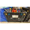 Image 1 : PALLET CRATE OF ASSORTED SHOVELS, LARGE TOOLS, & COMMERCIAL MARINE SPILL CLEANUP GEAR