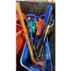 Image 2 : PALLET CRATE OF ASSORTED SHOVELS, LARGE TOOLS, & COMMERCIAL MARINE SPILL CLEANUP GEAR