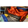 Image 3 : PALLET CRATE OF ASSORTED SHOVELS, LARGE TOOLS, & COMMERCIAL MARINE SPILL CLEANUP GEAR