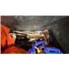 Image 4 : PALLET CRATE OF ASSORTED SHOVELS, LARGE TOOLS, & COMMERCIAL MARINE SPILL CLEANUP GEAR