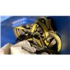 Image 4 : PALLET CRATE OF ASSORTED STRAPS, ROPE, TARPS, BINS, & MARKING FLAGS