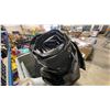 Image 3 : PALLET CRATE OF INFLATABLE BOAT FLOOR, FOLDING EVENT CHAIRS, LARGE TARP, ROPE, & HEAVY DUTY ROLL OF
