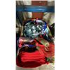 Image 2 : LARGE FOLDABLE TENT CANOPIES, PRIMO ELECTRIC WATER COOLER, BOX OF CHRISTMAS DECOR ITEMS, & BOX OF