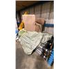 Image 4 : LARGE FOLDABLE TENT CANOPIES, PRIMO ELECTRIC WATER COOLER, BOX OF CHRISTMAS DECOR ITEMS, & BOX OF