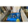 Image 8 : SHELF OF ASSORTED OFFICE SUPPLIES *MUST TAKE ALL, BINS INCLUDED*