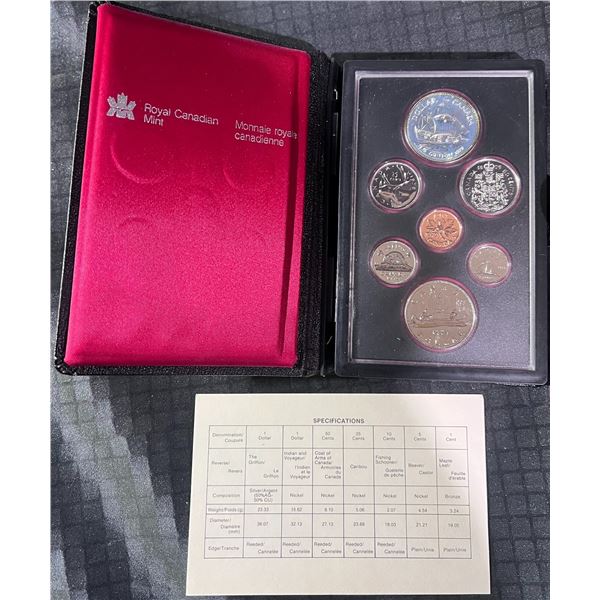 1979 Royal Canadian Mint Proof-Like Coin Set in Case