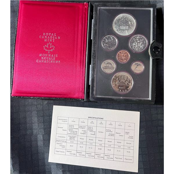 1978 Royal Canadian Mint Proof-Like Coin Set in Case