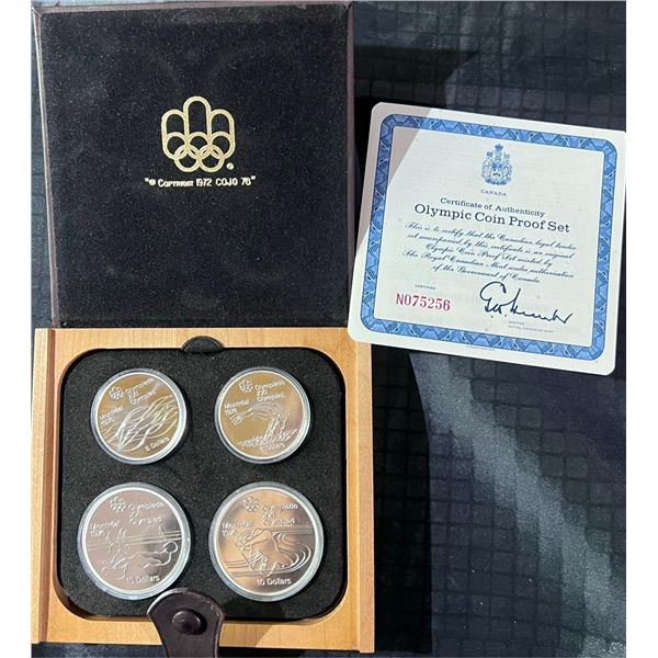 1976 Montreal Olympic Coin Proof Set Series V Water Sports