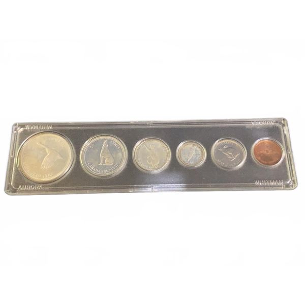 1967 Canada Centennial Coin Set in Whitman Holder
