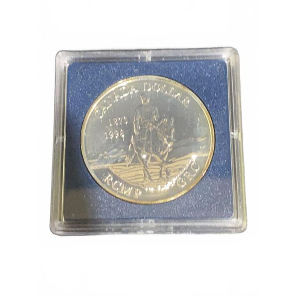 1999 Canada Silver Dollar RCMP Commemorative Coin in Case