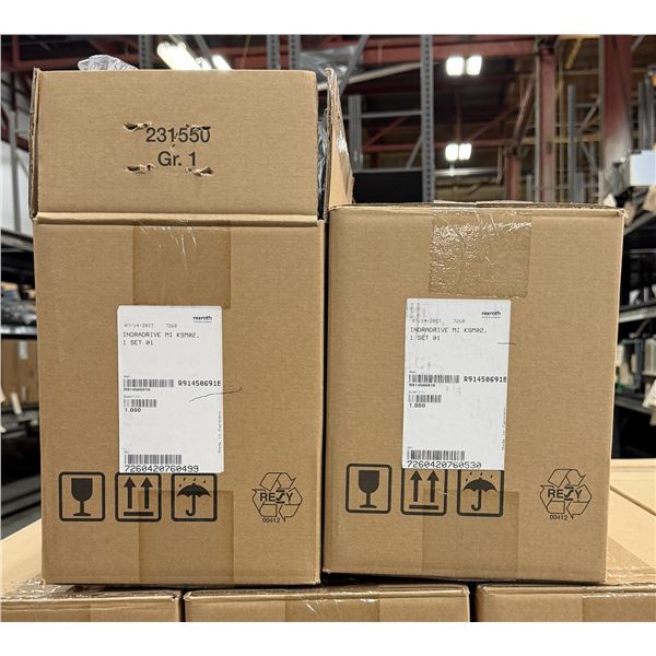 (5) Rexroth #R914506918 / KSM02.1 Indradrive MI KSM02.1 Servo Motors
