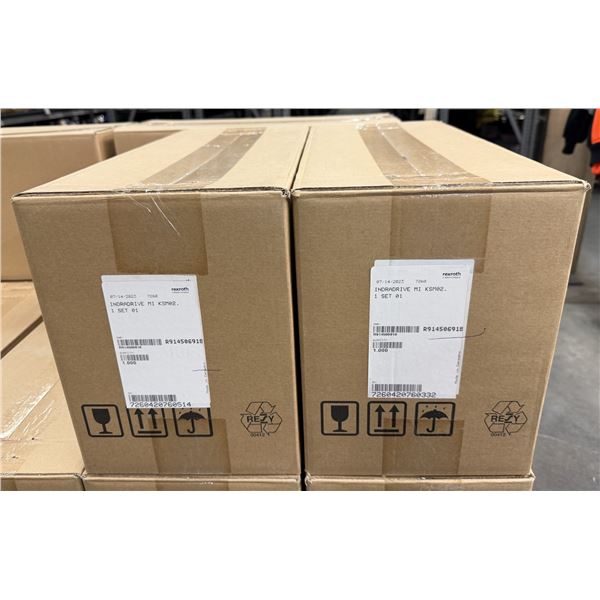 (2) Rexroth #R914506918 / KSM02.1 Indradrive MI KSM02.1 Servo Motors