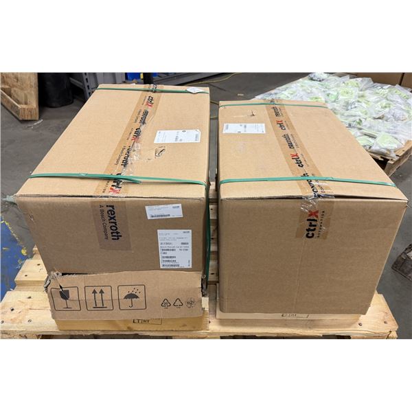 (2) Rexroth #R911375681 Indradrive MI KNK03.1 Drives