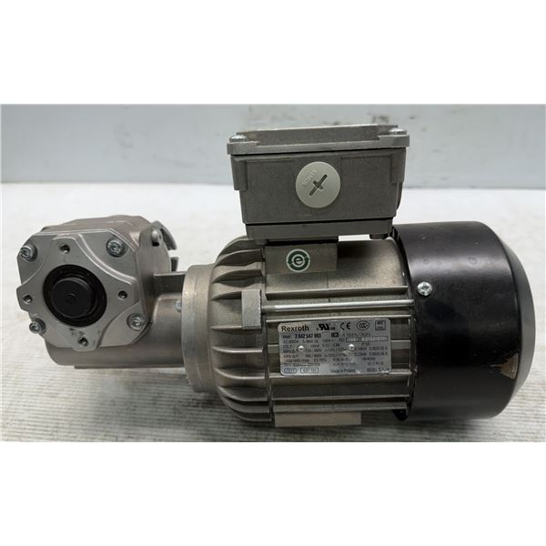 Rexroth #3 842 547 993 Three‑Phase Motor 0.18‑0.22 kW