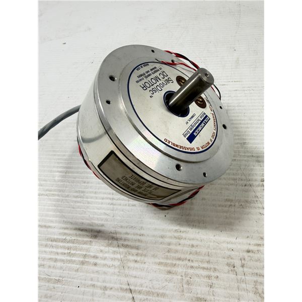 Kollmorgen #00009A07100-2 / U9DT-A/Cable SPCL Servo Disc DC Motor