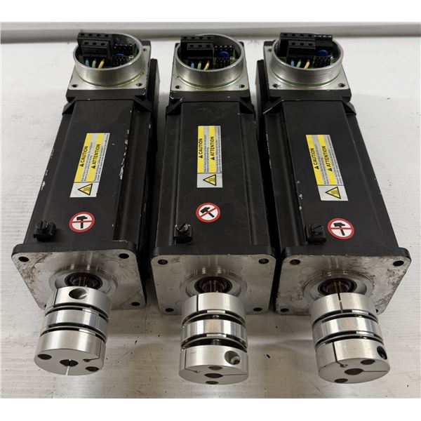 (3) Rexroth #MKE047B-144-CG0-BUNN / #R911325406 3 Phase Synchronous PM-Motors