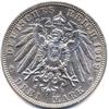 Image 2 : 1909-A GERMANY SILVER 3 MARKS-NICE BU