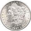 Image 1 : 1887-S MORGAN SILVER DOLLAR-CU BU+ P/L