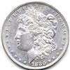 Image 1 : BETTER DATE 1880-O MORGAN SILVER DOLLAR-MS64/65