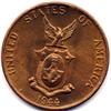 Image 2 : 1944-S US/PHILLIPPINES COPPER ONE CENTAVO-CH BU+ RED