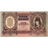Image 1 : 1943 HUNGARY 1000 PENGO CURRENCY BILL-CU++