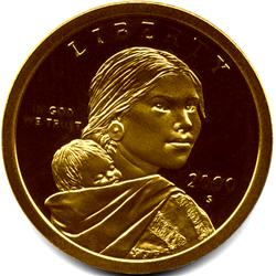 2000-S SAC DOLLAR-PROOF DCAM