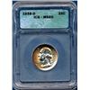 Image 1 : COLOR 1958-D SILVER WASHINGTON QUARTER-ICG MS65